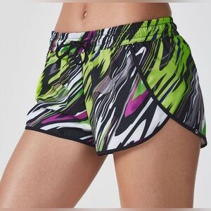 Fabletics Carrie Athletic Shorts Multicolor Back Pockets XL